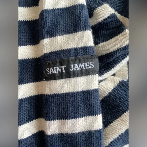 Saint James Women Striped Sweater Size 38 - Picture 10 of 10